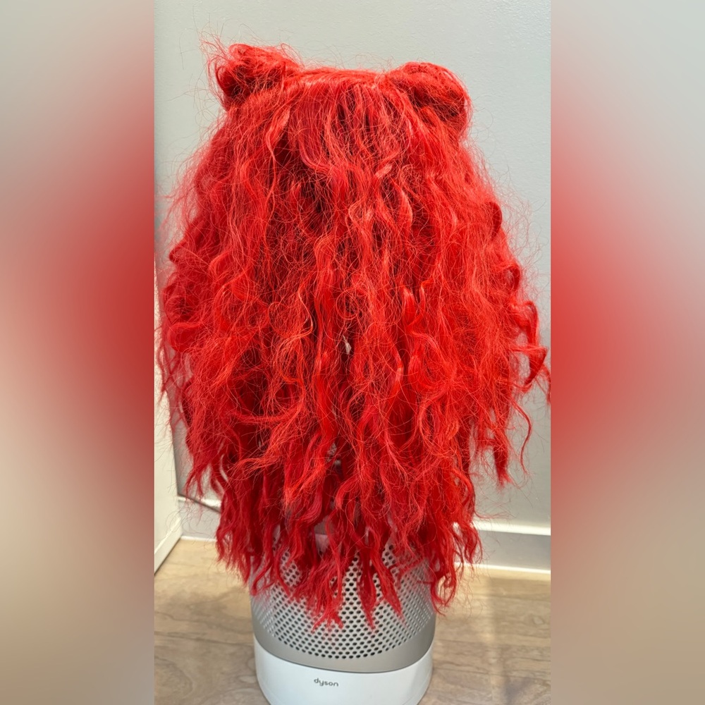 Disney Descendants Red Kids Costume with wig - Picture 11 of 16